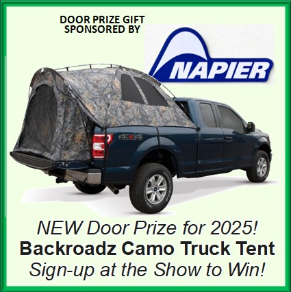 Win a Backroadz Camo Truck Tent